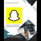 Buy Snapchat Accounts From Usa| 100% Aged & PVA In This Year logo