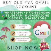 Definitive 2025 Guide To Buy Old PVA Gmail Account logo
