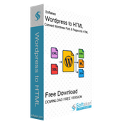 Softaken WordPress to HTML Converter  logo