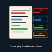 Screenplay Breakdown Analyzer logo