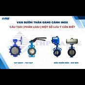 Tìm hiểu chi tiết về dòng van bướm thân gang, cánh inox logo