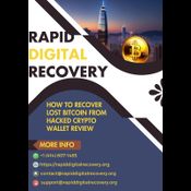 STOLEN BITCOIN RECOVERY REVIEW / RAPID DIGITAL RECOVERY logo