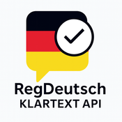 RegDeutsch Klartext API logo
