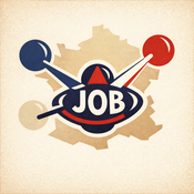 French job market logo