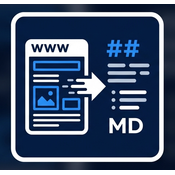 Web Page to Markdown logo
