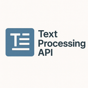 Text Processing API logo