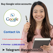 Buy Google voice accounts logo