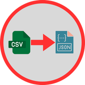 CSV to JSON Converter logo