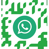 Whatsapp QR Code Generator API – with whatsapp Icon logo