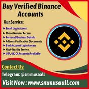 How to buy a verified Binance account logo