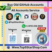 Buy Old GitHub Account, We offer a 100% approved account logo