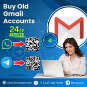 Buy Old Gmail Accounts - (PVA, Bulk, Aged, Old) logo