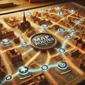 Map Routes logo