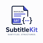 SRT to Json logo