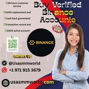 How to Identify Trusted Buy Verified Binance Accounts? logo