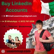 Buy the best LinkedIn accounts for 2026 with  LinkedIn logo