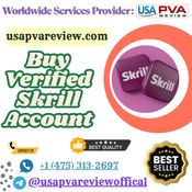 How or why You do Buy Verified Skrill Account from us ? logo