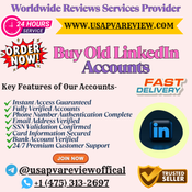 Trusted Source to Buy Old LinkedIn Accounts Online logo