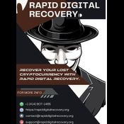 SCAM FUNDS  RECOVERY SERVICES // RAPID DIGITAL RECOVERY logo