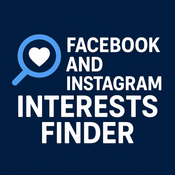 Facebook And Instagram Interests Finder logo