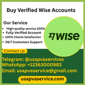 Buy Wise Account for Payoneer, Stripe & PayPal Integration logo