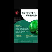 BITCOIN/ETH/USDT RECOVERY EXPERT CONTACT>CYBERTECH WIZARD logo