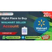 Buy verified Walmart Seller Accounts logo