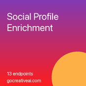 GoCreative Social Profile Enrichment logo