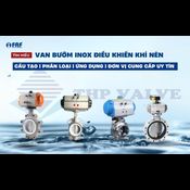 Giới thiệu về Van bướm inox điều khiển khí nén logo