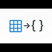 HTML Table to Clean JSON logo