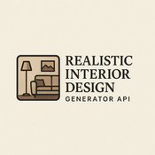 Realistic Interior Design Generator API logo