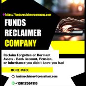 POTENTIAL EXPERT IN RECOVERY - HIRE FUNDS RECLAIMER COMPANY logo