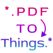 PDF to things Converter logo