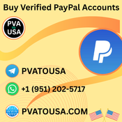 Buy Verified PayPal Account Business or Personal USA logo