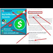 How to Sell & Buy Verified Cash App Accounts logo