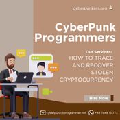  STOLEN CRYPTOCURRENCY WITH CYBERPUNK PROGRAMMERS logo