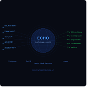 Echo - culturally aware moderation logo