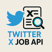 Twitter X Jobs logo