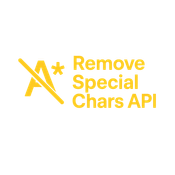 Remove Special Shars API logo