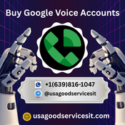 Buy Google Voice Accounts - 100% Number & Phone logo