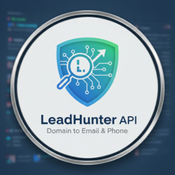 LeadHunter: Domain to Email & Phone logo