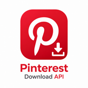 Pinterest Download API logo