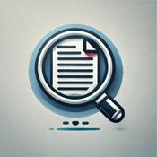 Text reuse, plagiarism detection logo