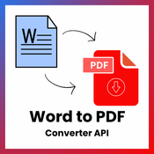 Word to PDF Converter API logo