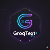 GroqText Pro: Ultra-Fast AI Text Engine logo