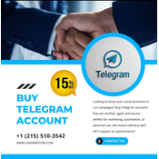 Buy Telegram Accounts - With Fast Delivery Very Lowest Sale logo