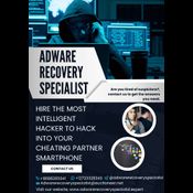 CONTACT ADWARE RECOVERY SPECIALIST TO SPY ON YOUR CHEATING  logo