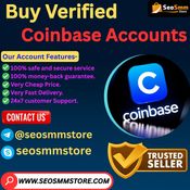 Buy Verified Coinbase Accounts - 100% active and safe logo