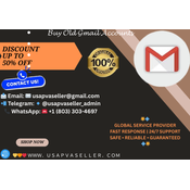 Buy Old Gmail Accounts Now – Active & Reliable Accounts logo