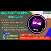 Get Safe and Reliable Buy Verified Skrill Accounts logo